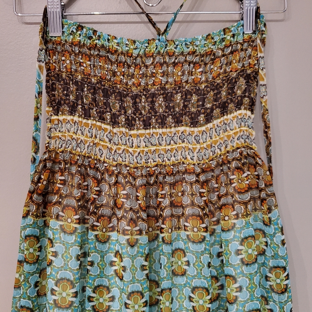 NWOT India Boutique Bohemian Maxi Dress - Picture 3 of 5
